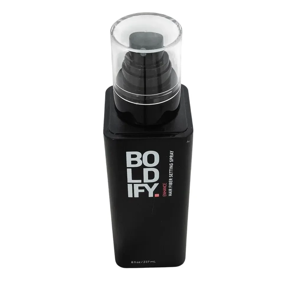 Boldify Enhance Hair Fiber Setting Spray 8 oz. Thinning Hair NEW